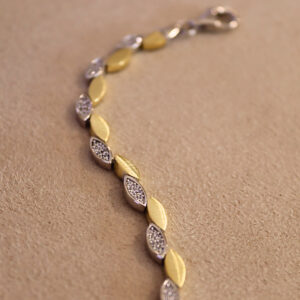 Pulseira Mistura Ouro & Prata