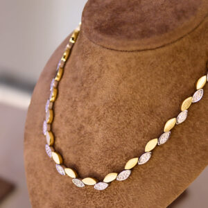 Colar Mistura Ouro & Prata