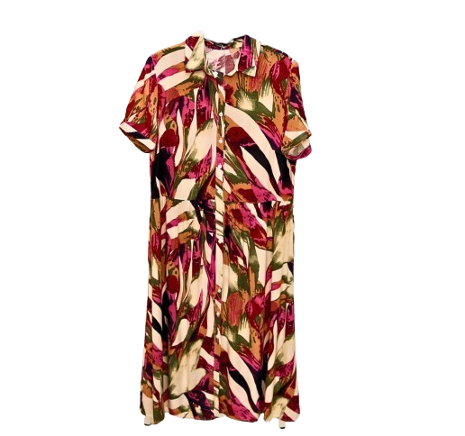 Vestido Estampado Tropical