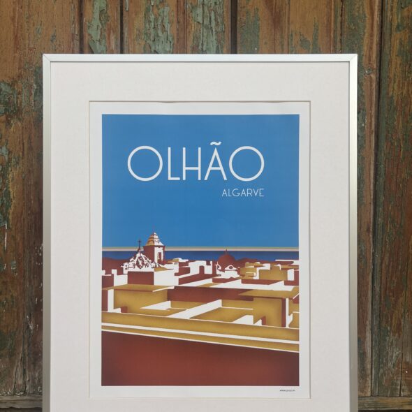 Ilustração "Olhão - Algarve" 30x40cm