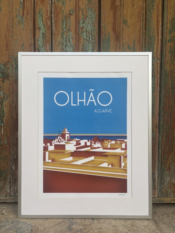 Ilustração "Olhão - Algarve" 30x40cm