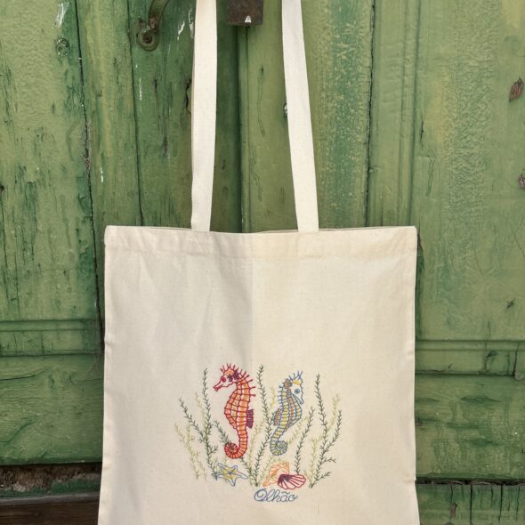 TOTE BAG "CAVALO MARINHO"