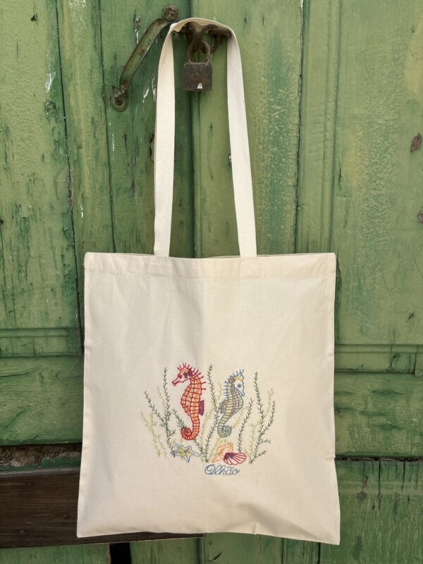 TOTE BAG "CAVALO MARINHO"