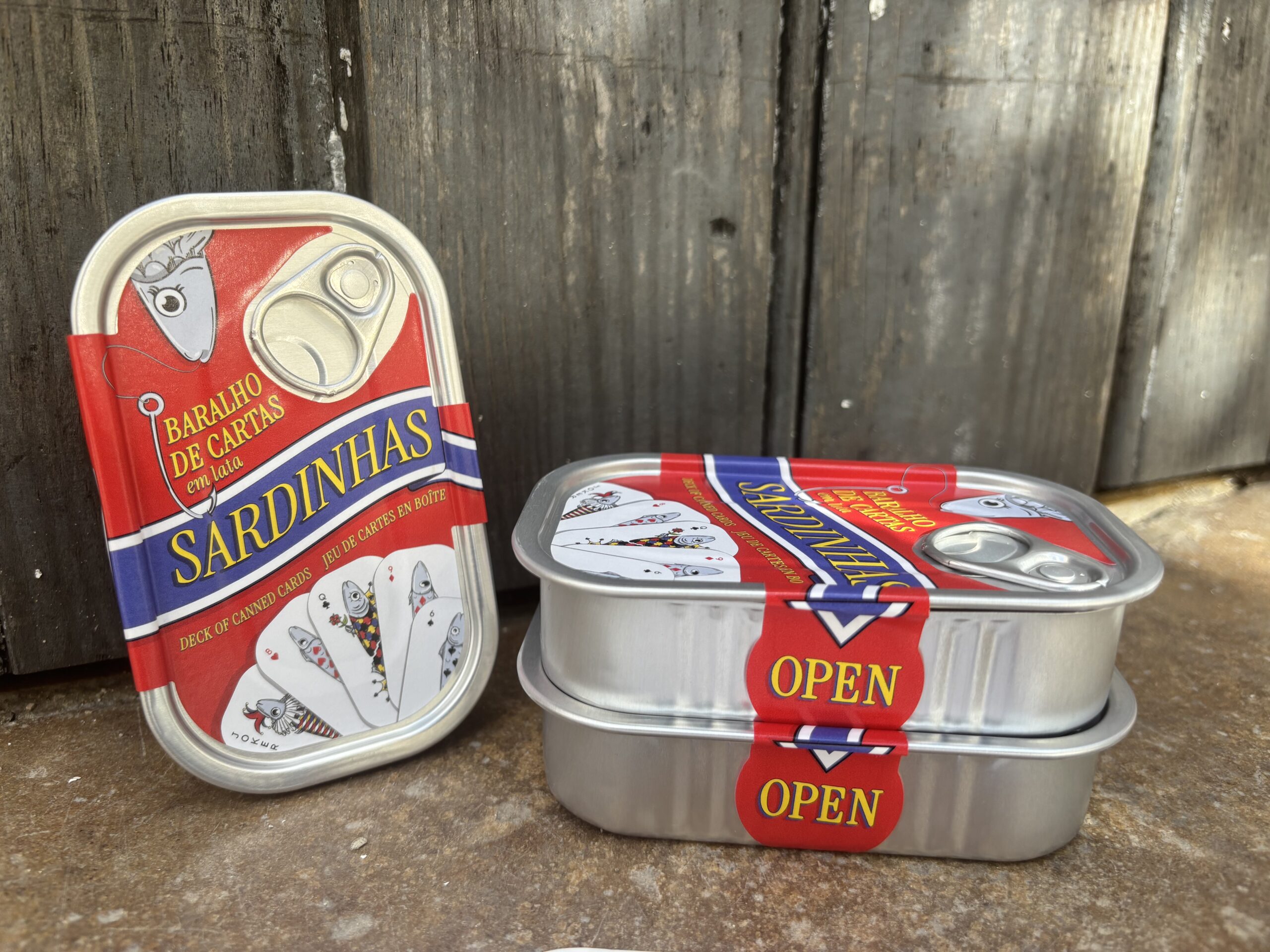 Baralho de cartas em lata de sardinha - Imagem de 4