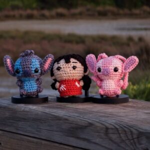 Coleção Lilo & Stitch Amigurumi