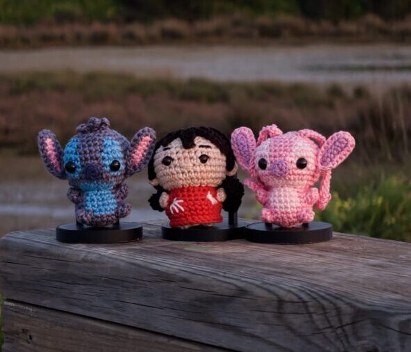 Coleção Lilo & Stitch Amigurumi