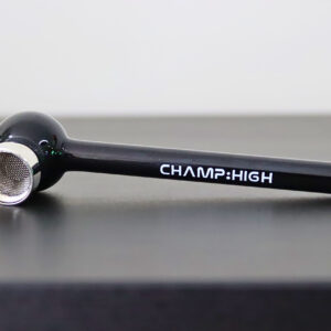 Cachimbos - Tubo preto de vidro para piscina Champ High