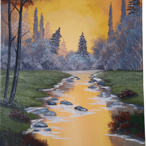 Painting “The Yellow River”